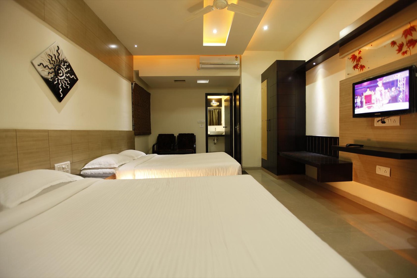Elegant interiors at Arafa Inn